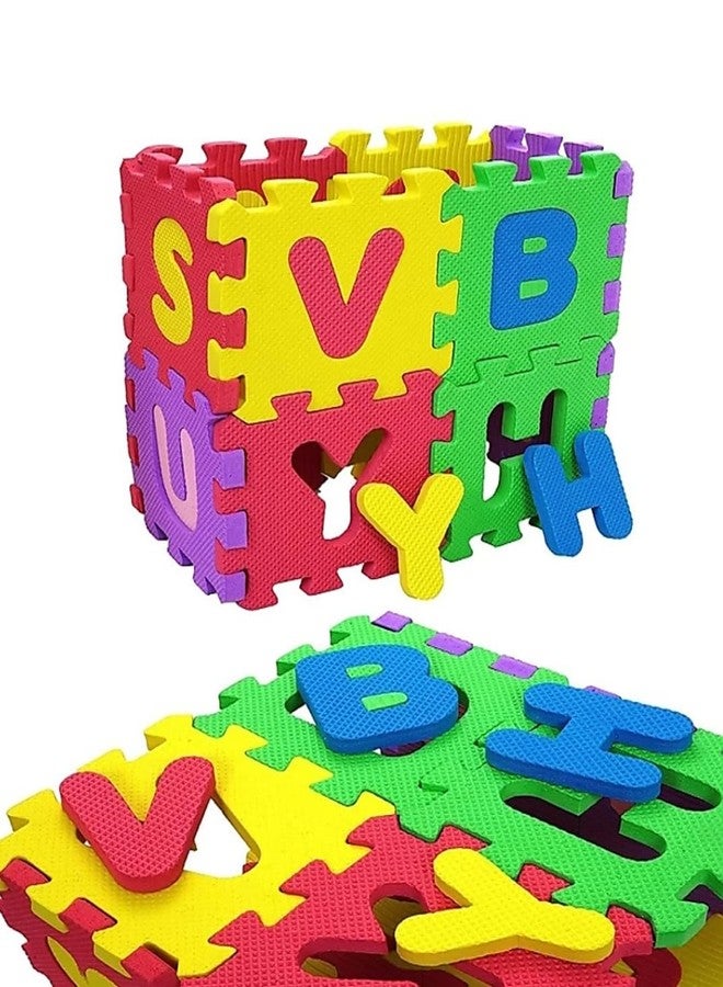 Ruhani ABC & 123 Playmat Set of 36pcs Puzzle Mat for Kids Boys & Girls. A to Z & 0 to 9 (Multicolor) - Image 2